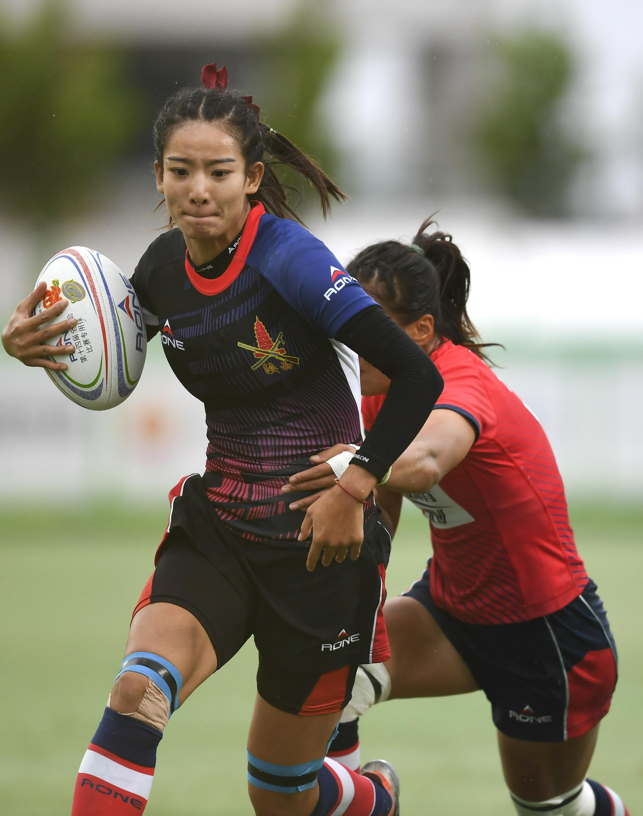 七人制橄榄球女子小组赛北京队胜陕西队