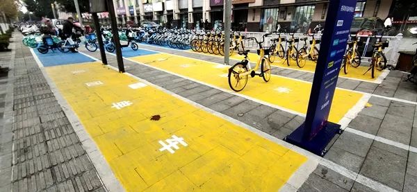 太原人共享单车有了四色停车位什么情况了解一下