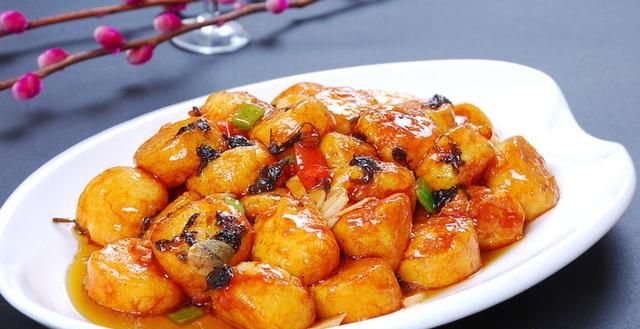 补充营养势在必行红烧日本豆腐营养均衡美味可口