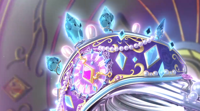 在时间长河的尽头,是不停闪耀转动的四时钟,似乎那里不属于叶罗丽仙境