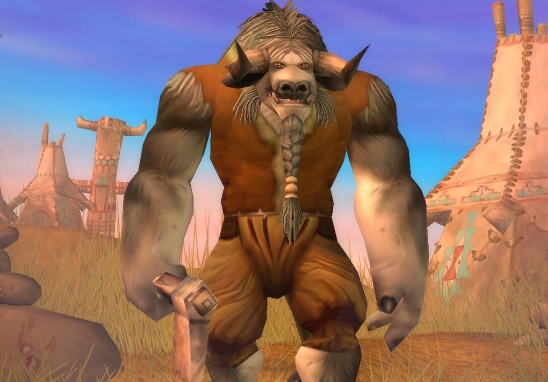 游戏里憨厚的牛头人真实原型竟是邪恶嗜杀