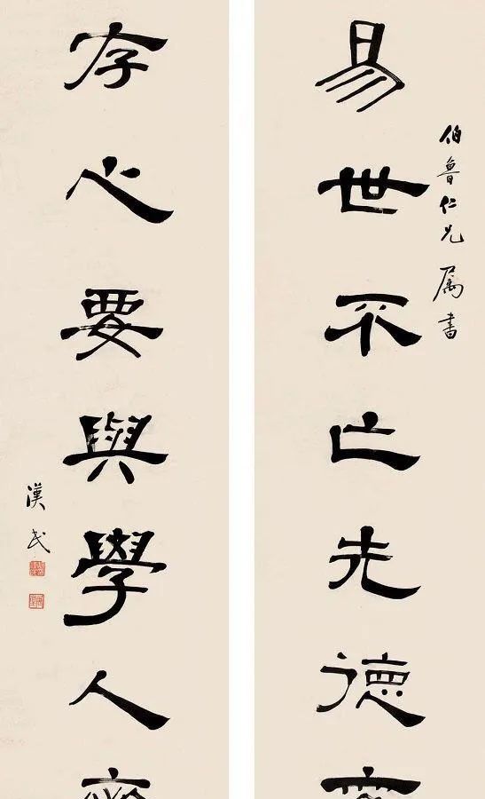 胡汉民的隶书无可挑剔,《曹全碑》为骨,嫁接行书笔意,独树一帜__财经