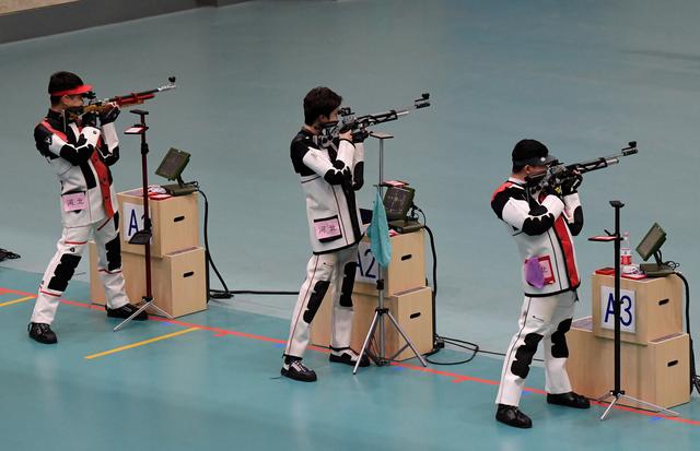 第十四届全运会男子10米气步枪团体赛决赛河北队夺冠休闲区蓝鸢梦想 - Www.slyday.coM