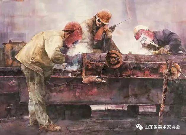 作者:初剑创作年代:2017年规格:100×100cm《变体·岸》作者:侯安智