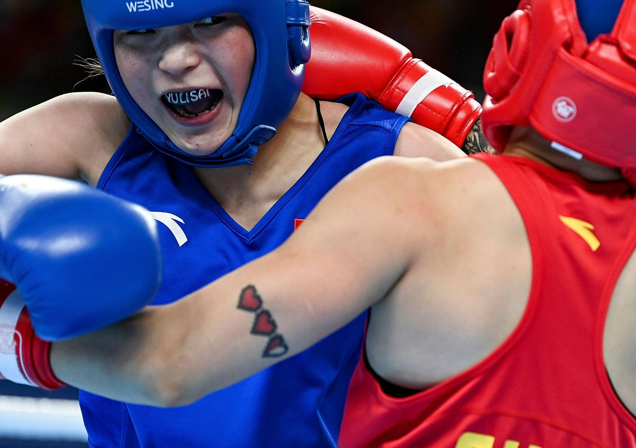 拳击——女子60公斤级半决赛赛况