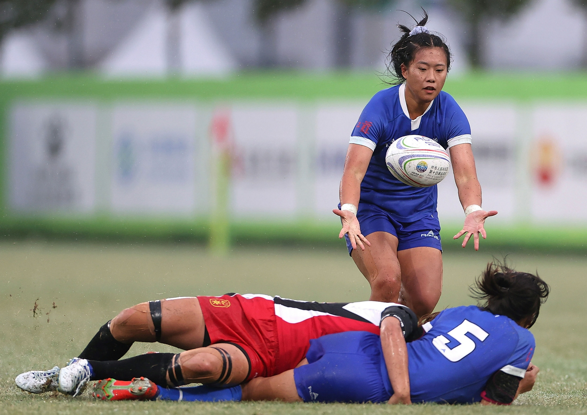 七人制橄榄球——女子半决赛:江苏队晋级决赛