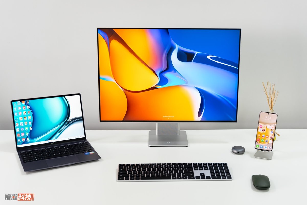 质感超群显示出众华为mateview显示器体验