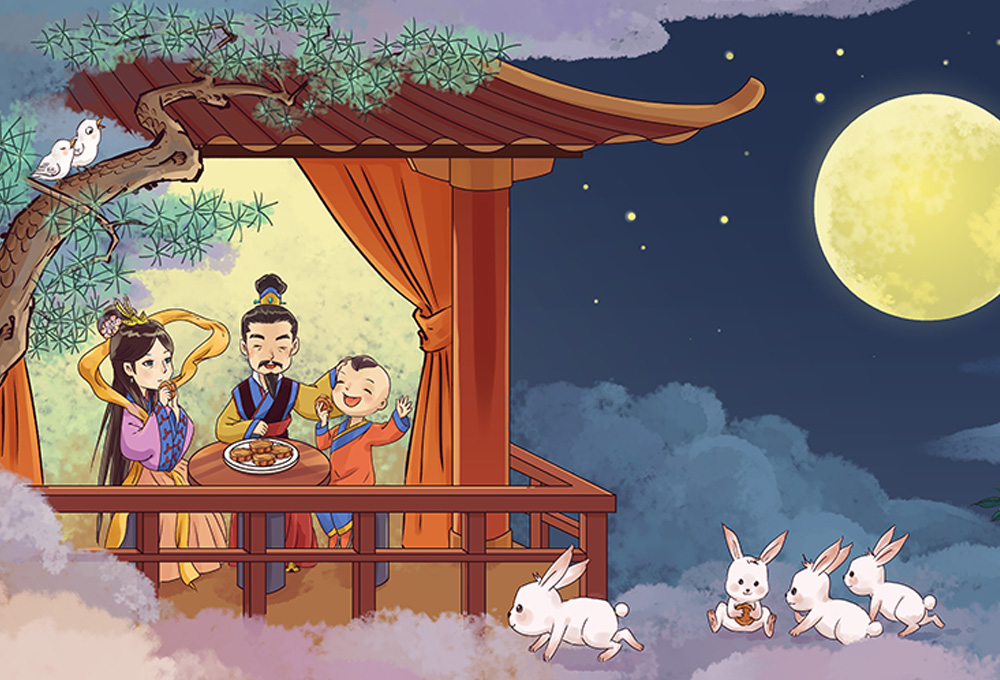 偷菜饮酒吃大餐古代人的中秋节可比现在有意思多了