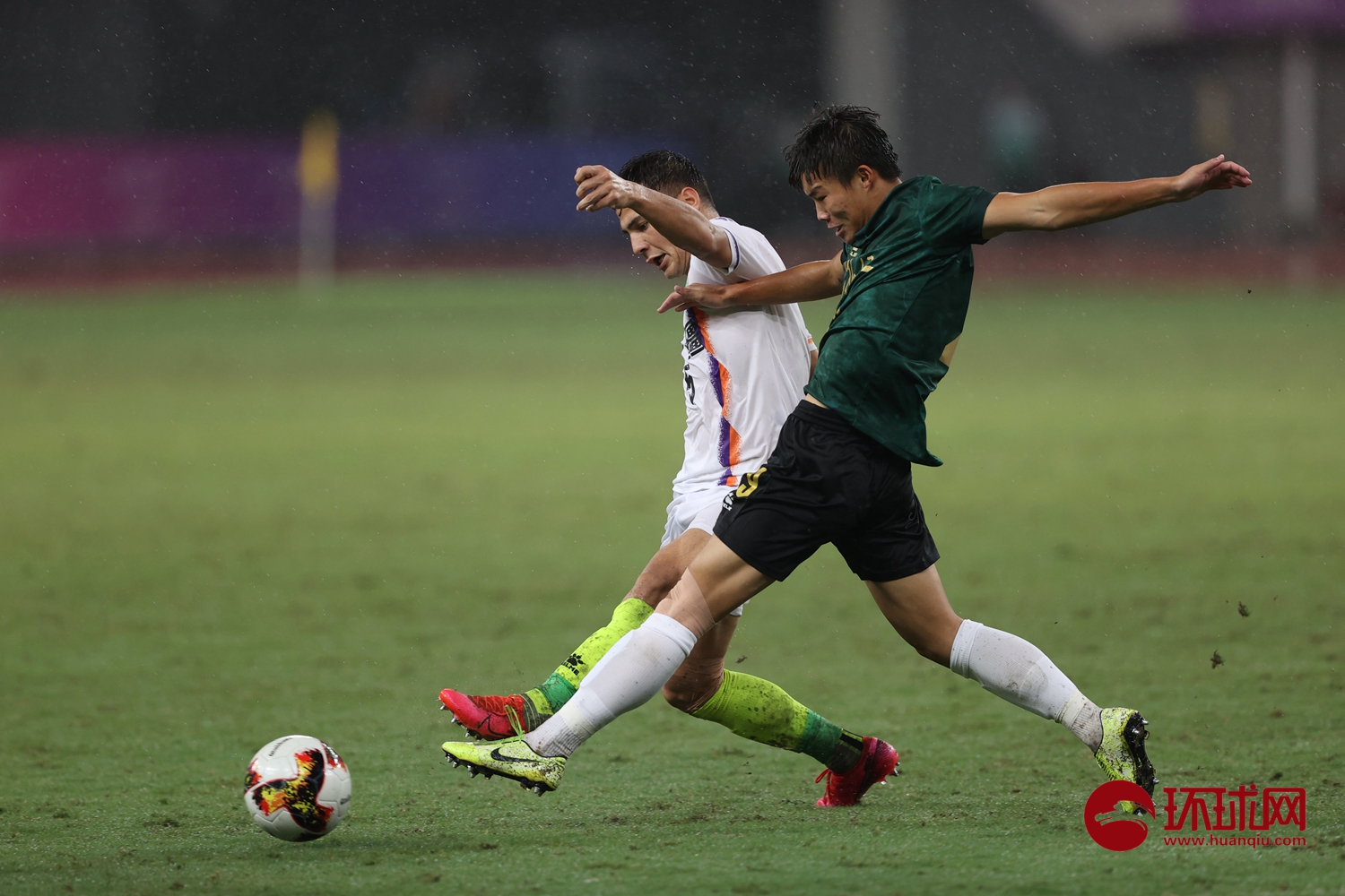 新疆队1:2负于浙江队夺得全运会男足u20亚军