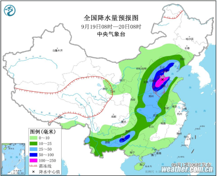 中秋假期山东大范围降雨局部暴雨！出行注意安全休闲区蓝鸢梦想 - Www.slyday.coM