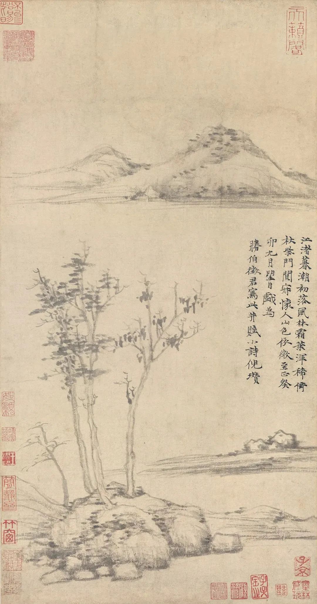 倪瓒我好喜欢秋天啊