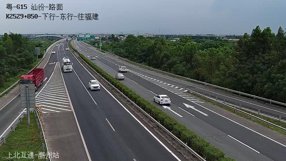 汕汾高速公路这三个汇入点易出现短时车流剧增