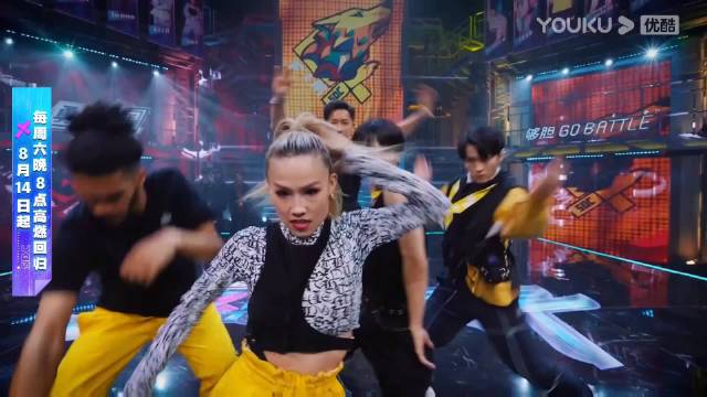 这就是街舞4韩庚队长的5v5 battle好会玩啊