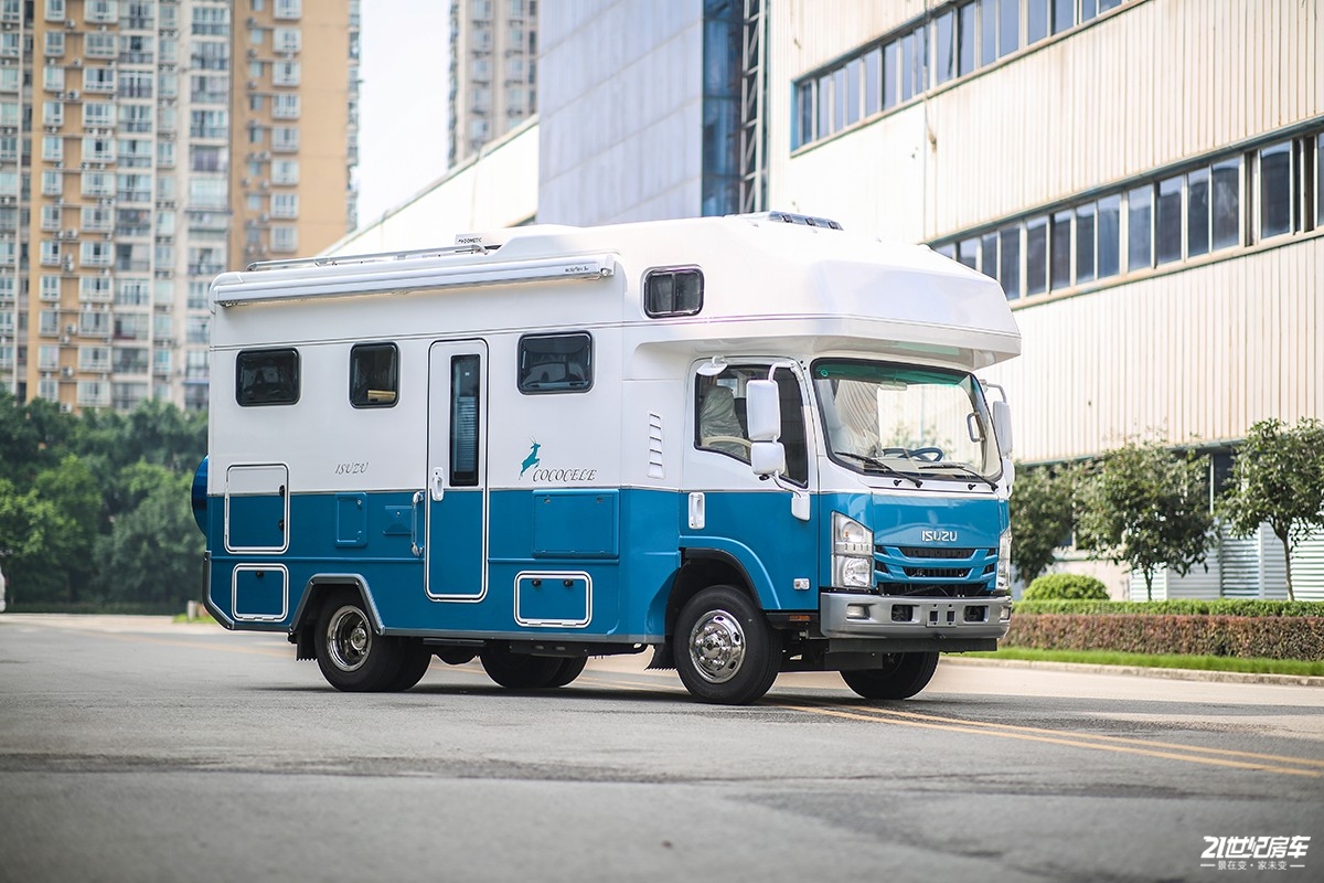 房车专用底盘加持6气囊空悬庆铃原厂五十铃700p可可西里房车