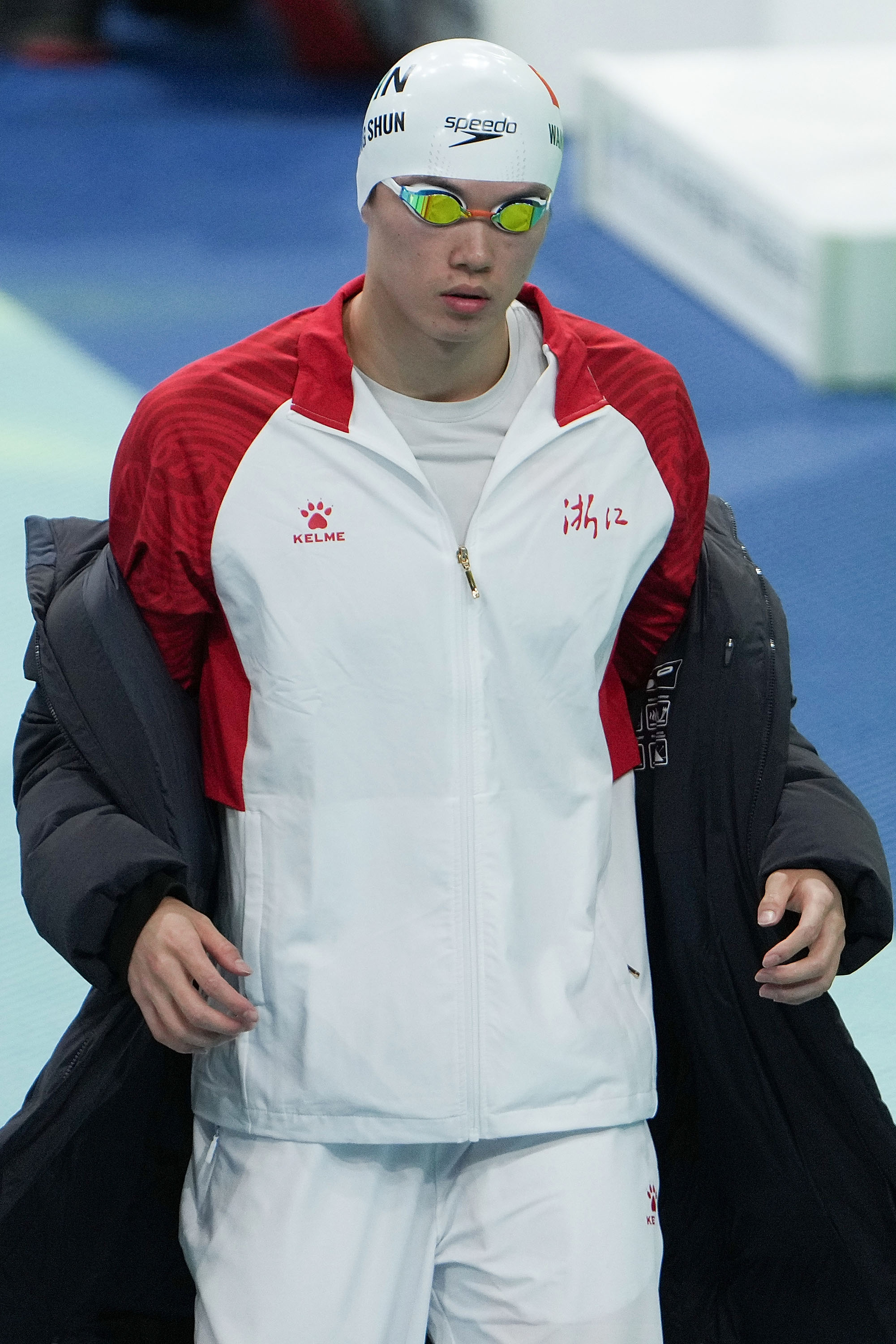 游泳——男子400米个人混合泳:汪顺夺冠