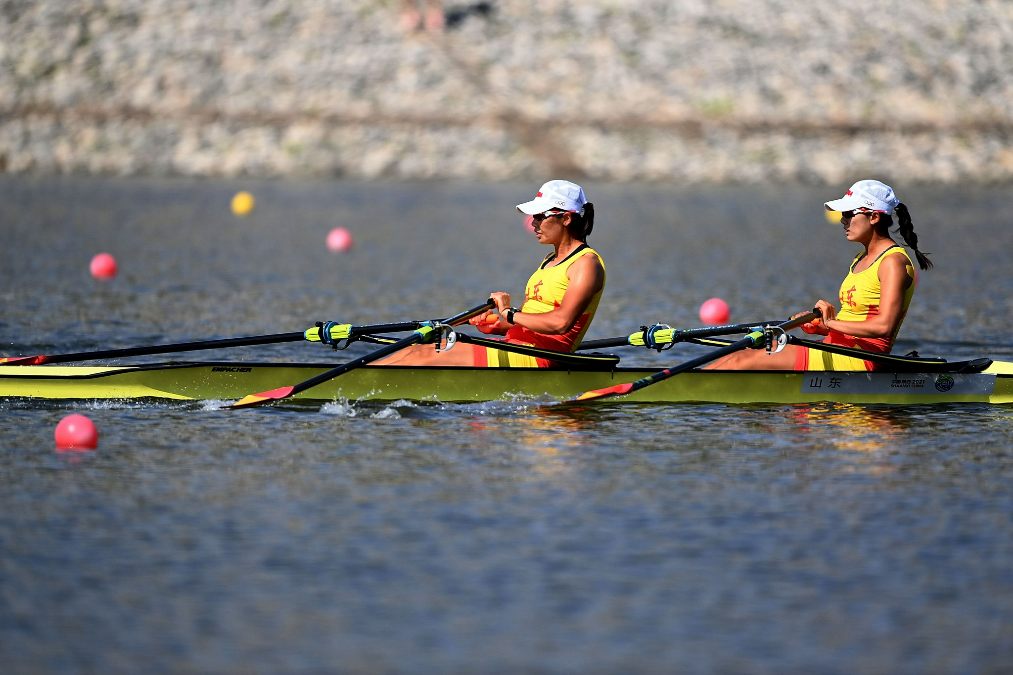 赛艇——女子双人双桨决赛赛况