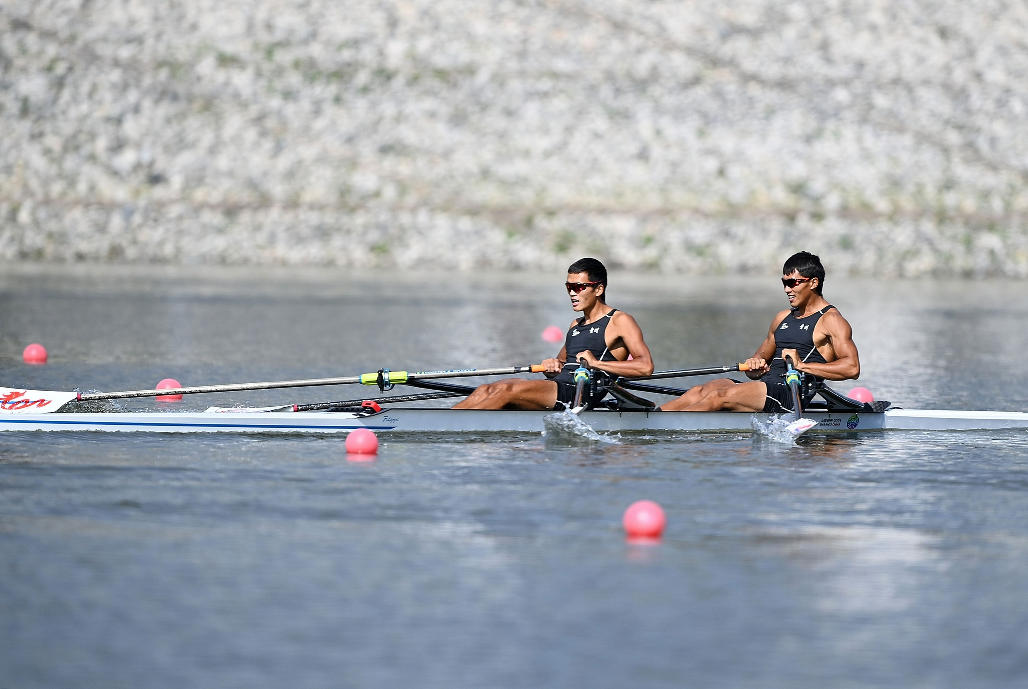 赛艇——男子双人双桨决赛赛况