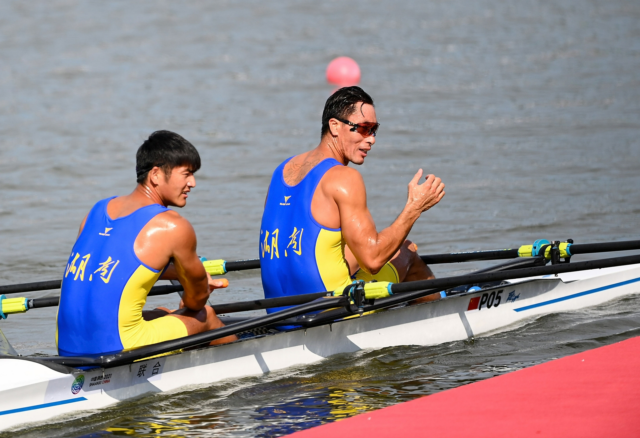 赛艇——男子双人双桨决赛赛况
