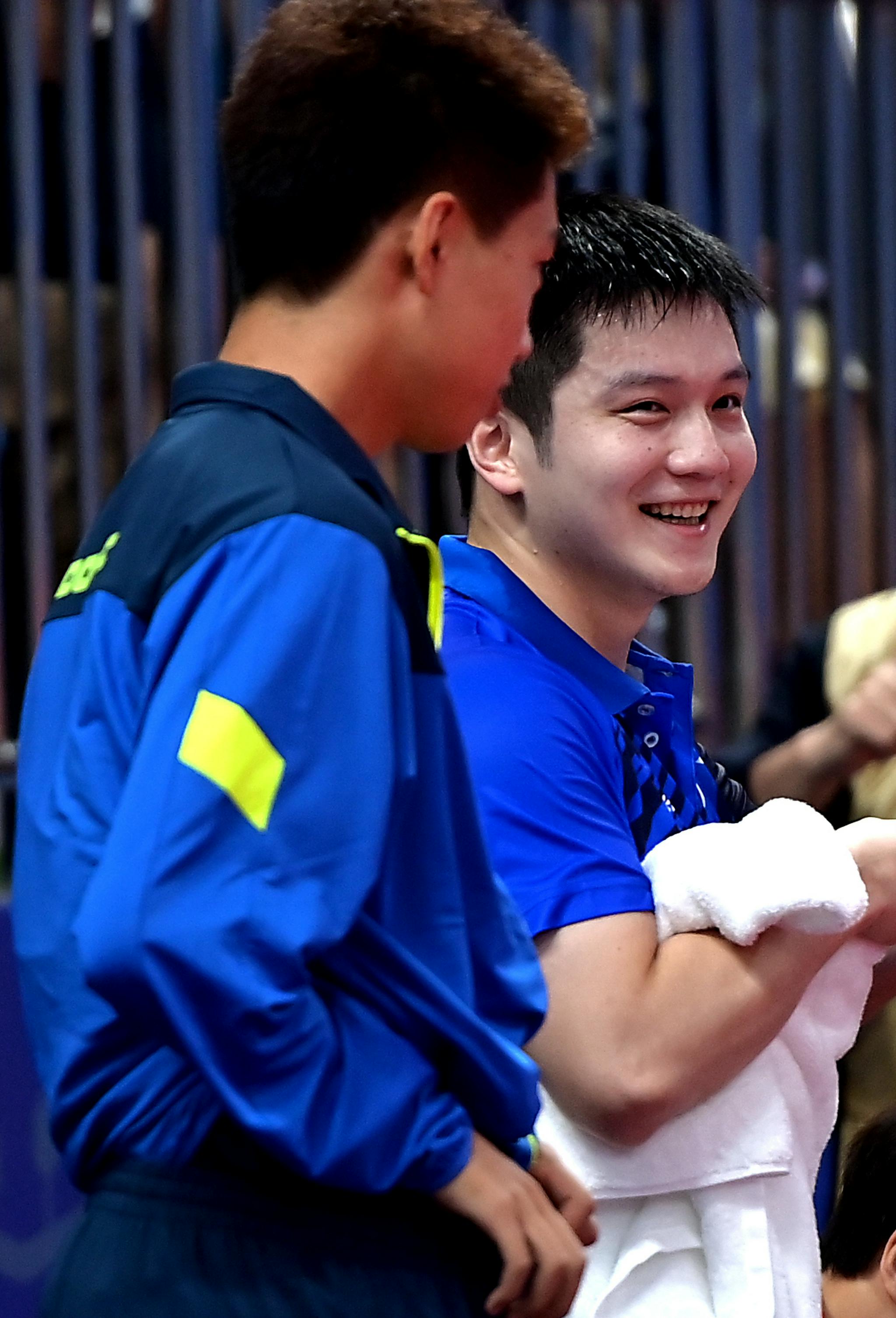 乒乓球——男团第一阶段:广东队胜天津队