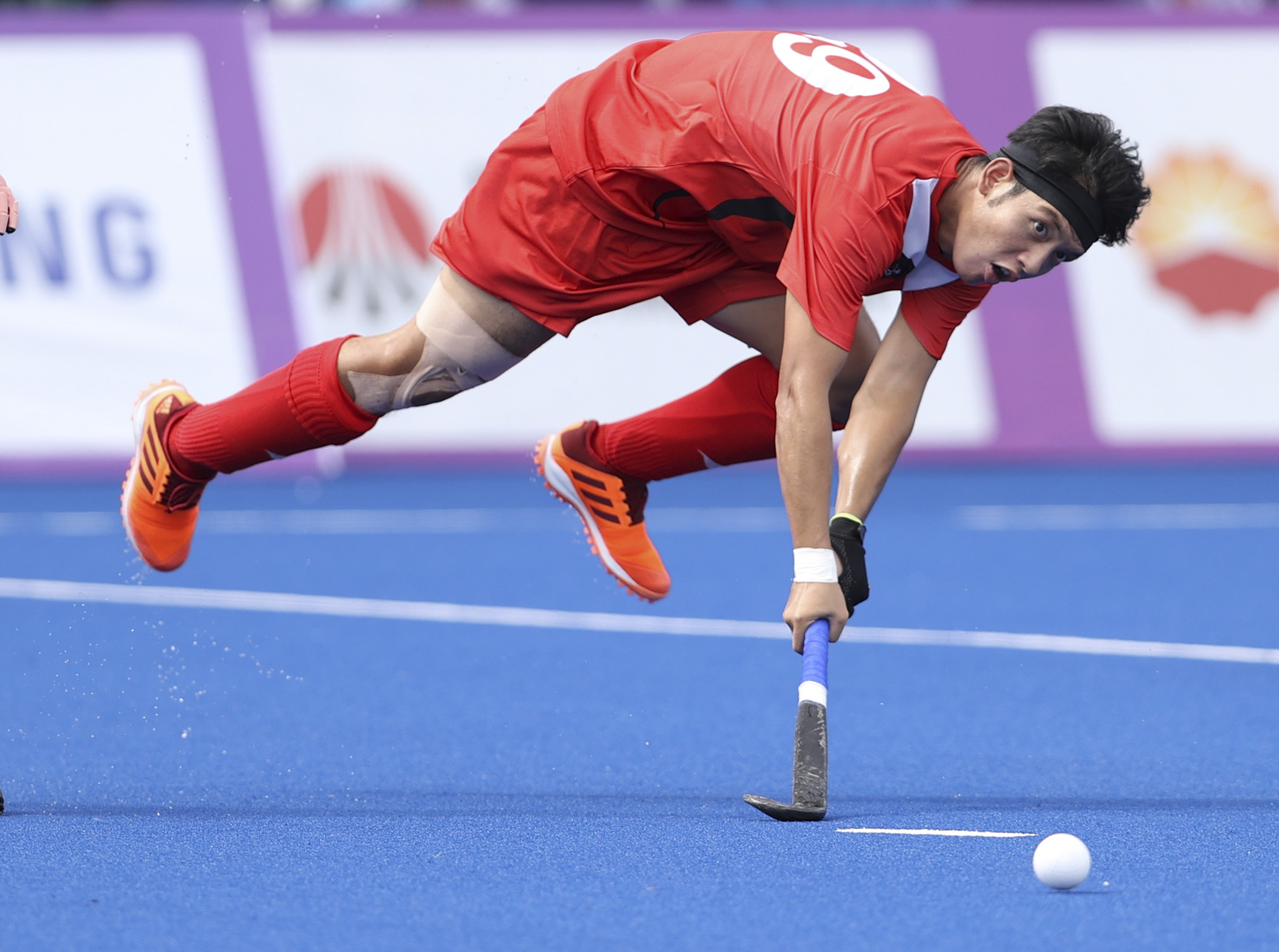 曲棍球——男子小组赛:广东胜江苏