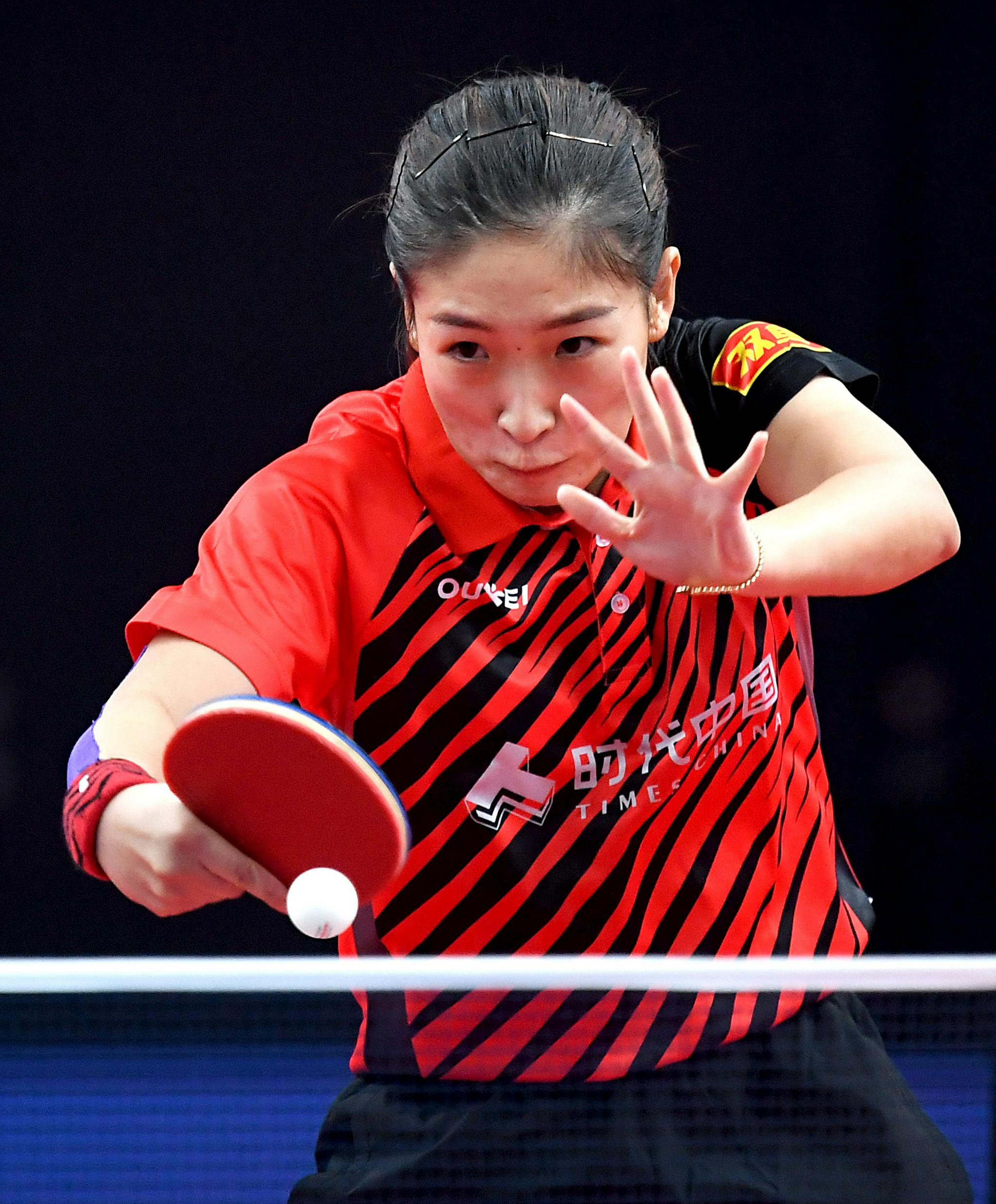 乒乓球——女团第一阶段:广东队不敌北京队