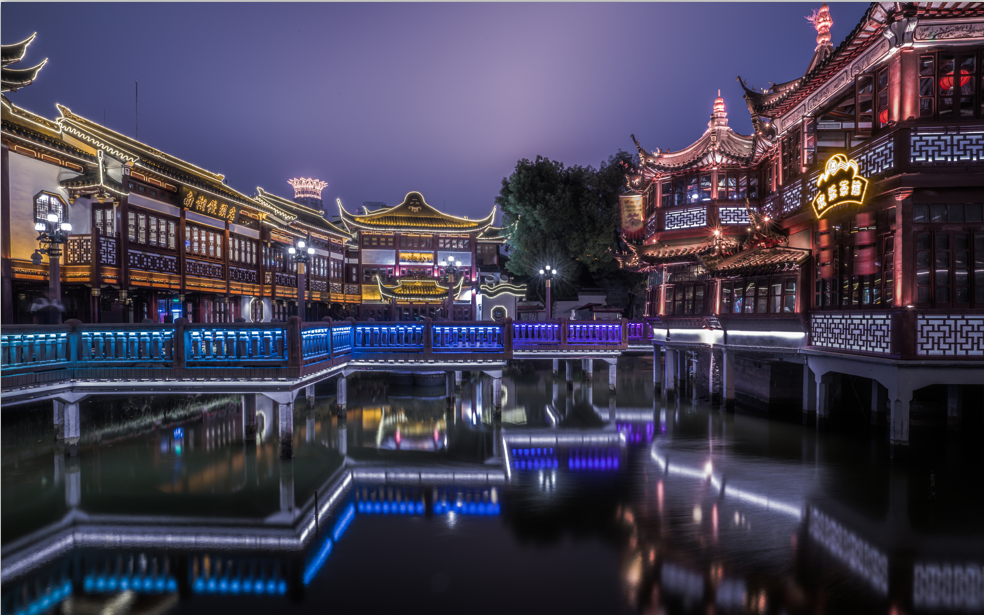 豫园九曲桥明起演绎节气主题光影秀赏灯度中秋