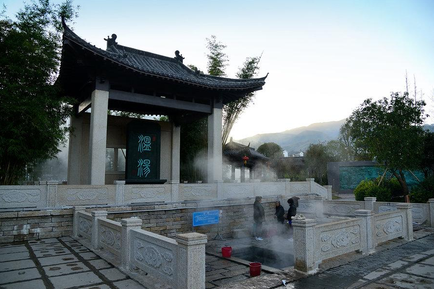 江西宜春藏有宝藏景区为我国特色小镇拥有富硒温泉