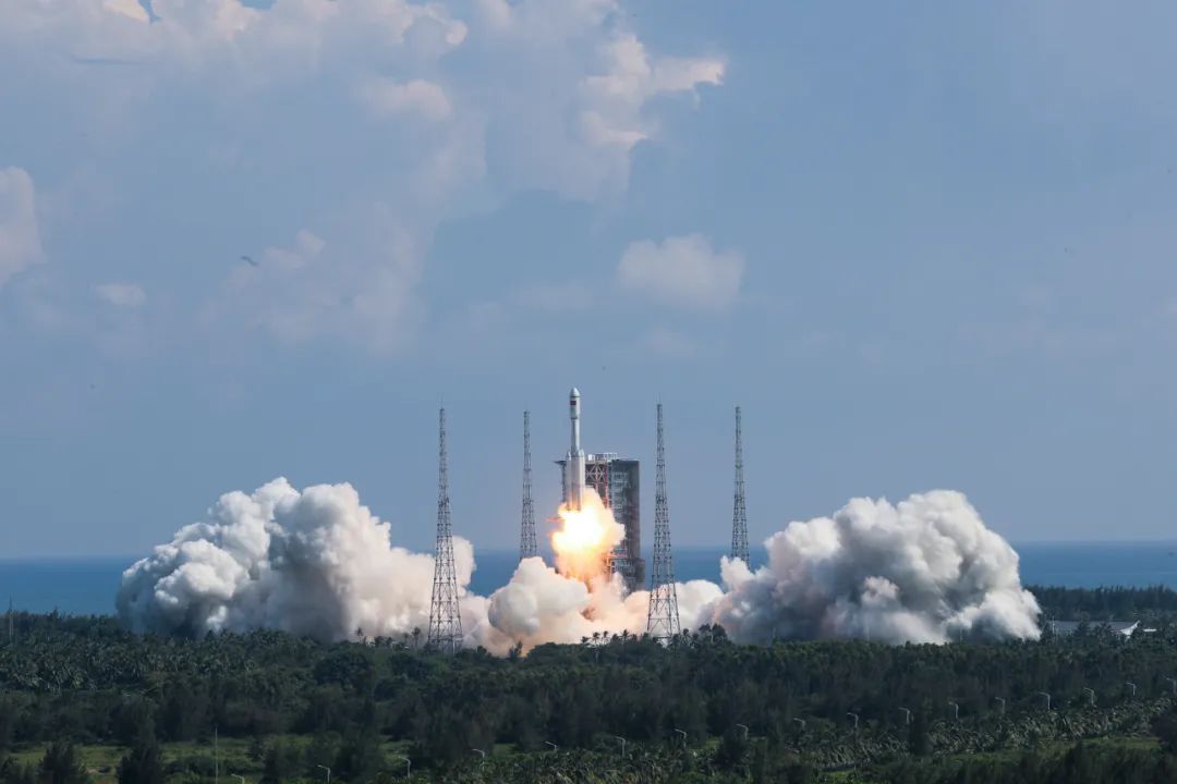 天舟三号货运飞船发射任务取得圆满成功。以上图片均为王泗江、巩会峰拍摄