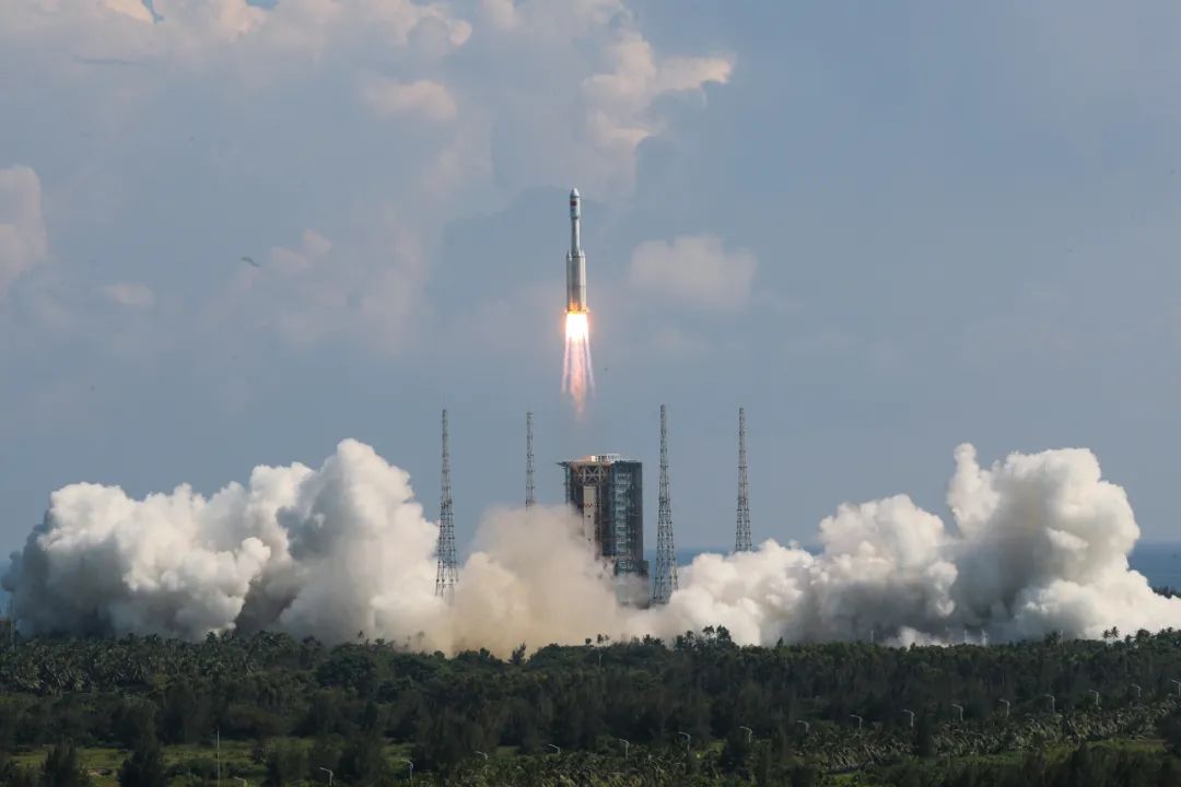 天舟三号货运飞船发射任务取得圆满成功。以上图片均为王泗江、巩会峰拍摄