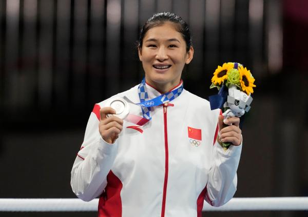 李倩此前在东京奥运会获得银牌。CFP图