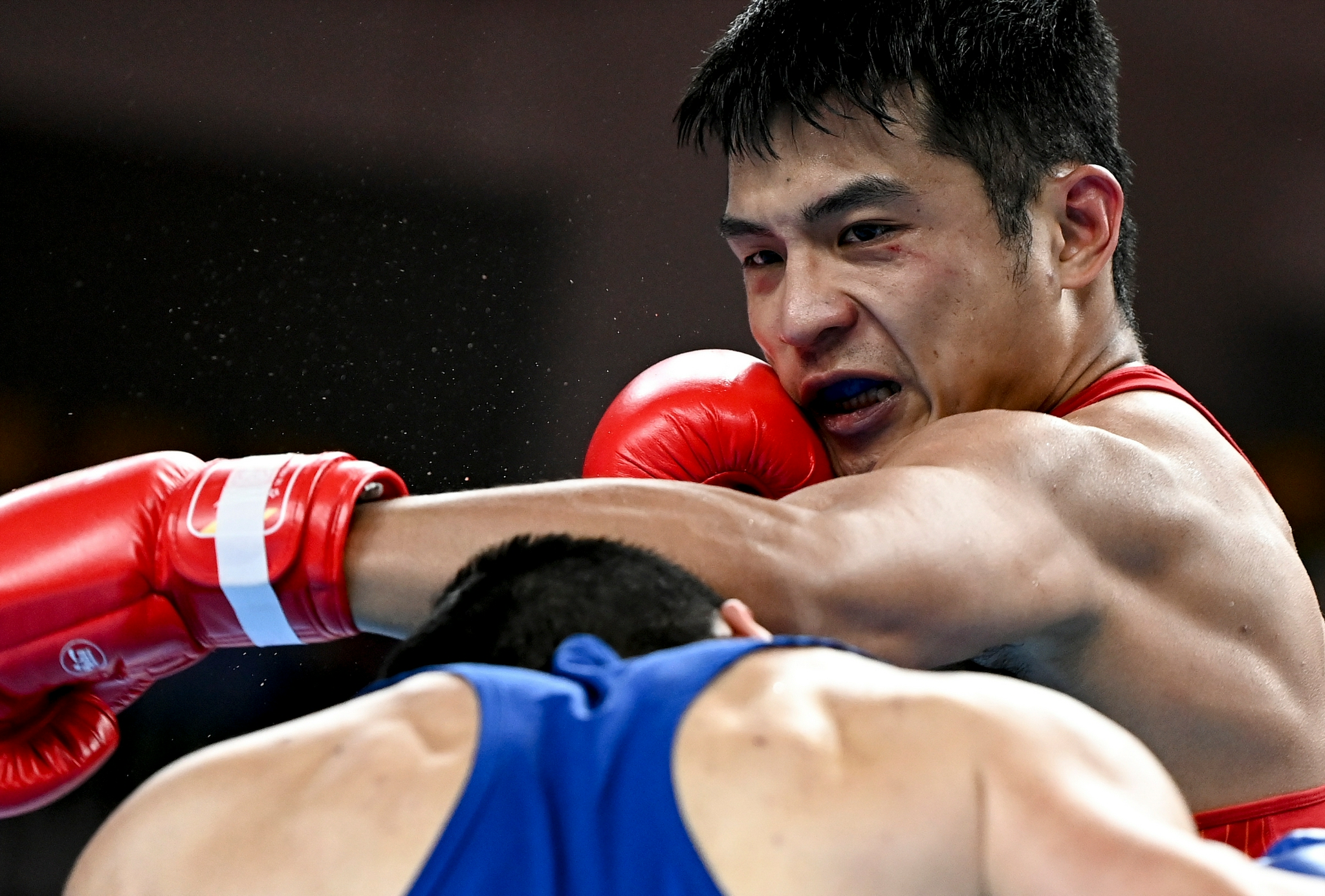 拳击——山东队于丰铠夺得男子91公斤级冠军