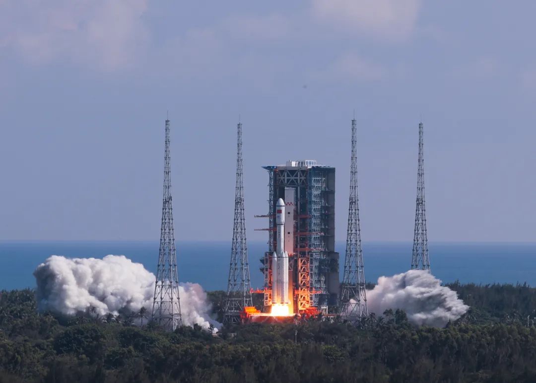 天舟三号货运飞船发射任务取得圆满成功。以上图片均为王泗江、巩会峰拍摄