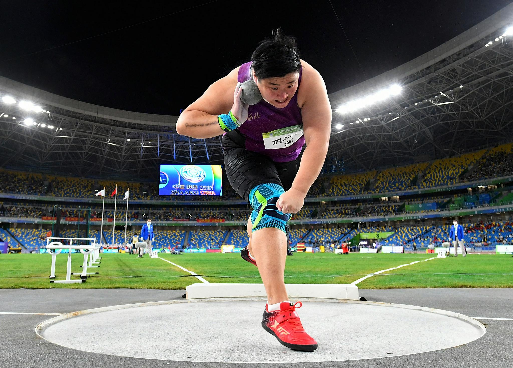 全运会|全运会四冠王巩立姣:希望自己还能站在奥运赛场上