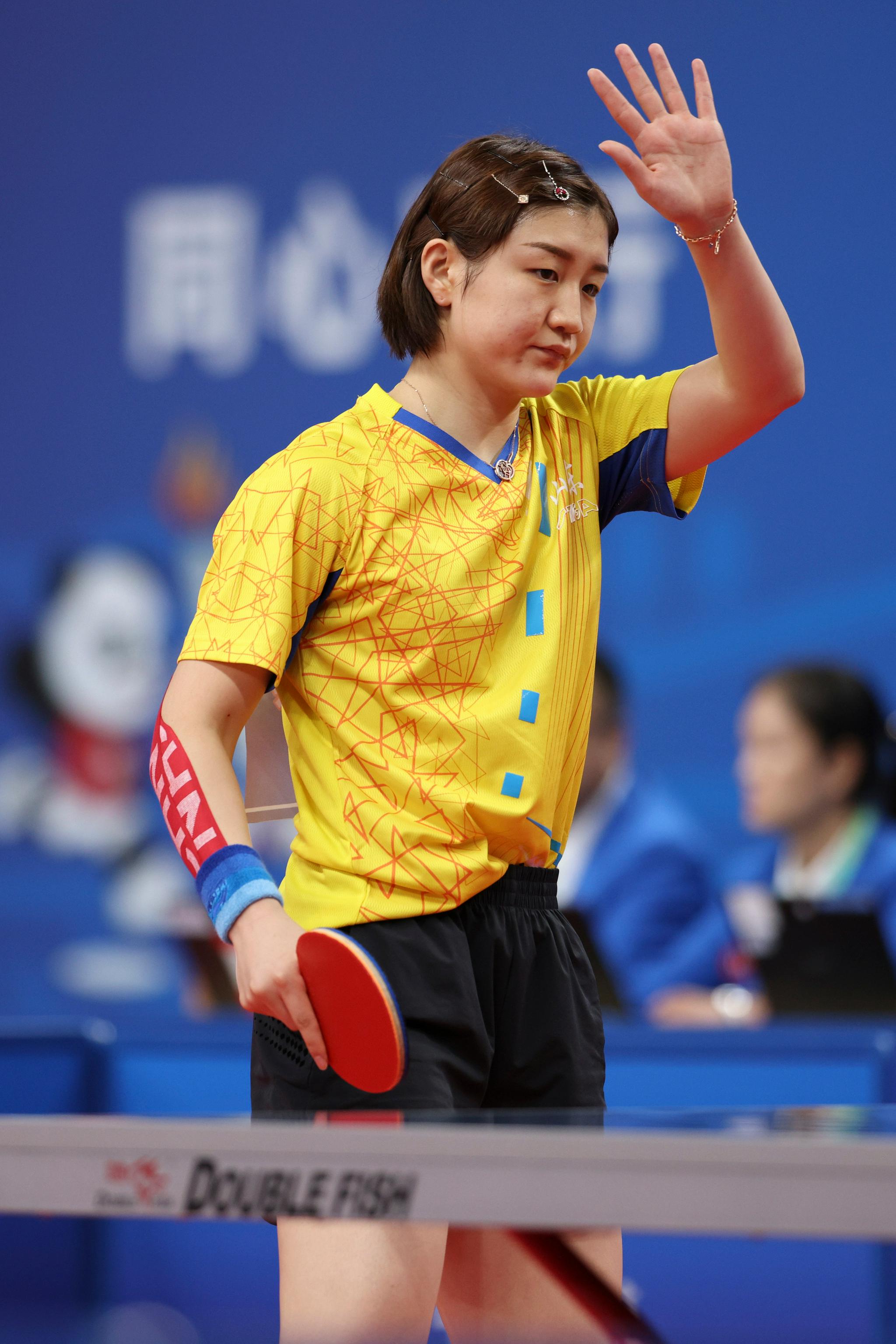 乒乓球——女团:山东队晋级四强