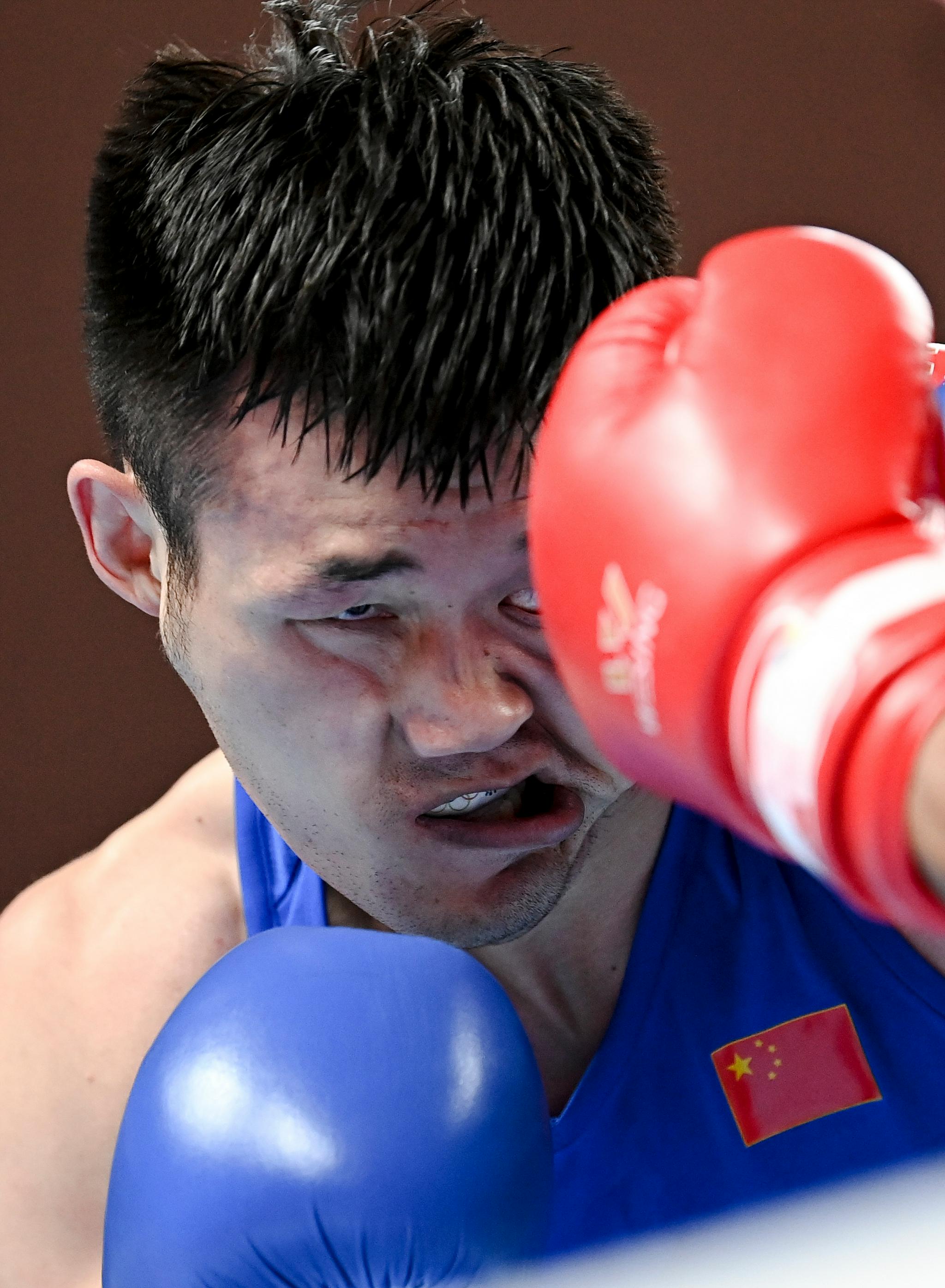 拳击——江苏队陈大祥夺得男子81公斤级冠军