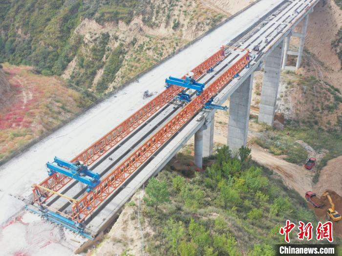 施工现场。中铁北京工程局天津公司供图