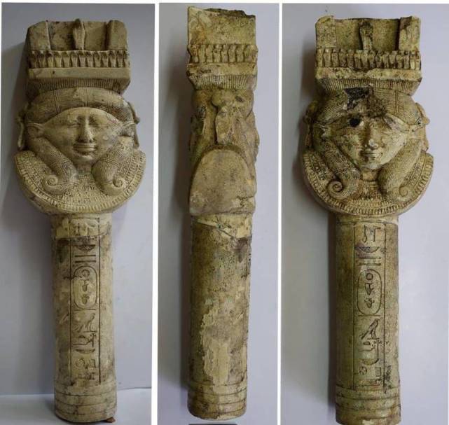 包含古埃及女神哈索尔(hathor)锡杖,纯金荷鲁斯之眼,荷鲁斯鹰头香炉等