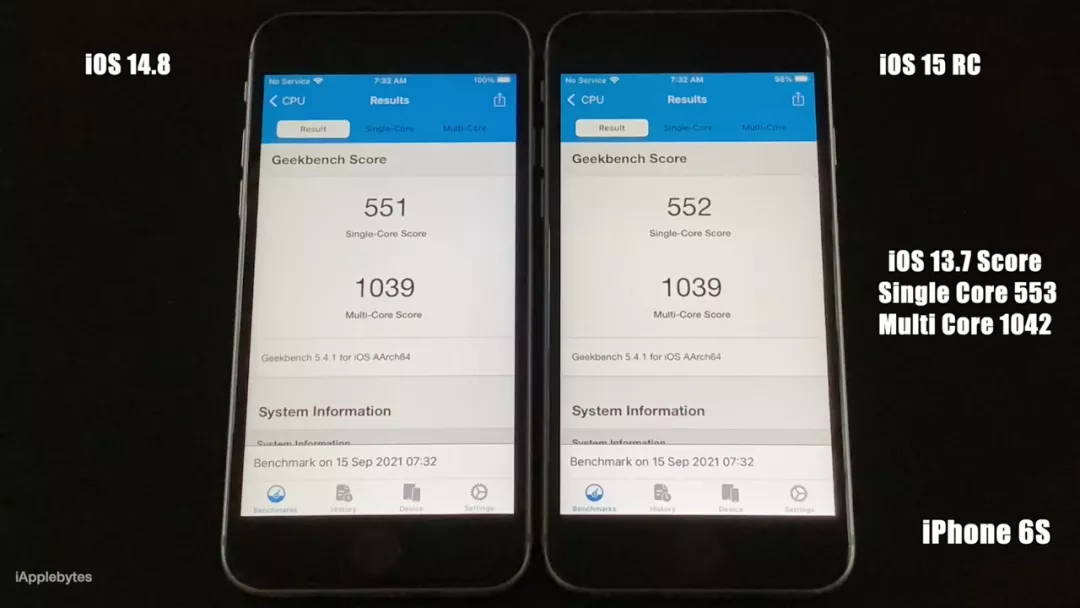 iOS 15 正式版发布，升级还是停留？来看性能和续航测试休闲区蓝鸢梦想 - Www.slyday.coM