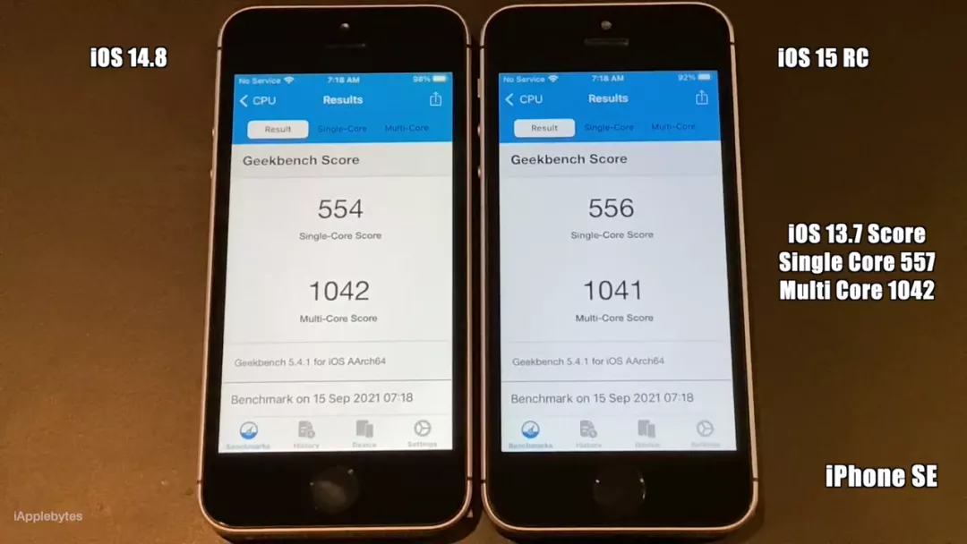 iOS 15 正式版发布，升级还是停留？来看性能和续航测试休闲区蓝鸢梦想 - Www.slyday.coM