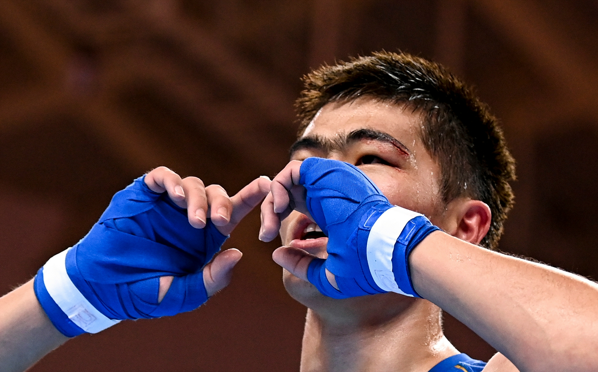 拳击——男子75公斤级：托合塔尔别克·唐拉提汗夺冠休闲区蓝鸢梦想 - Www.slyday.coM