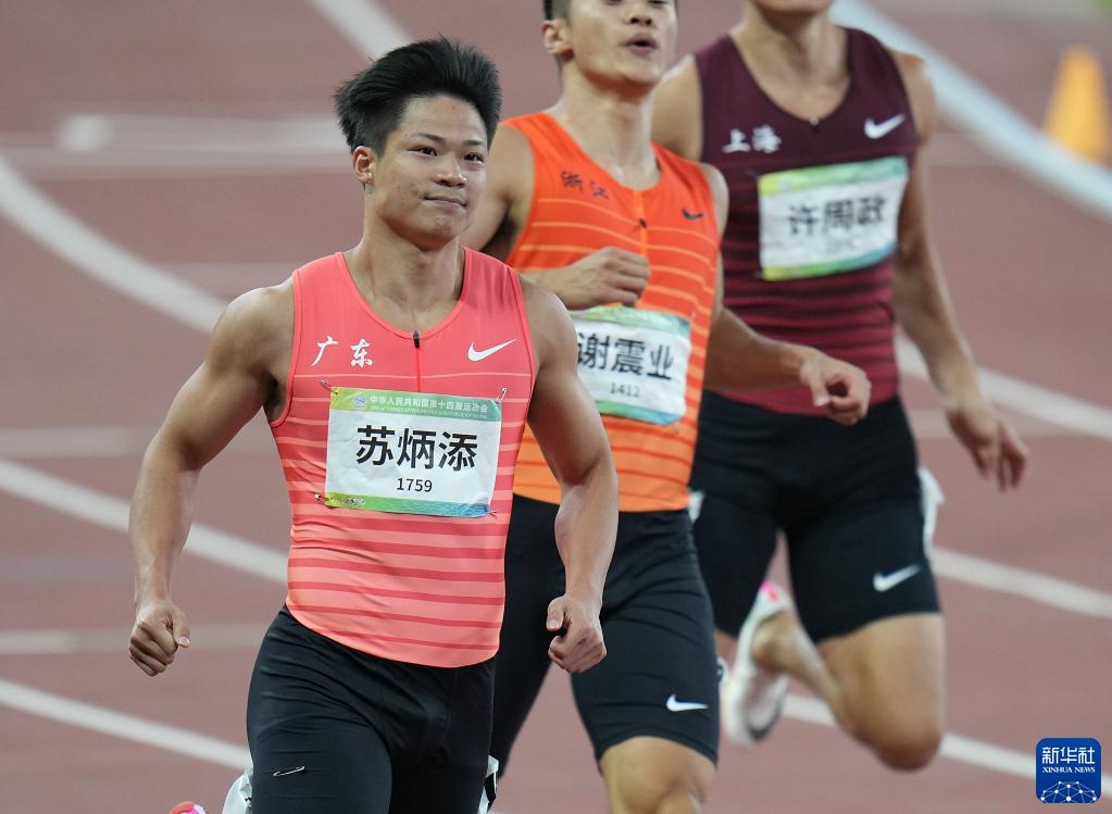 苏炳添夺得男子百米冠军休闲区蓝鸢梦想 - Www.slyday.coM