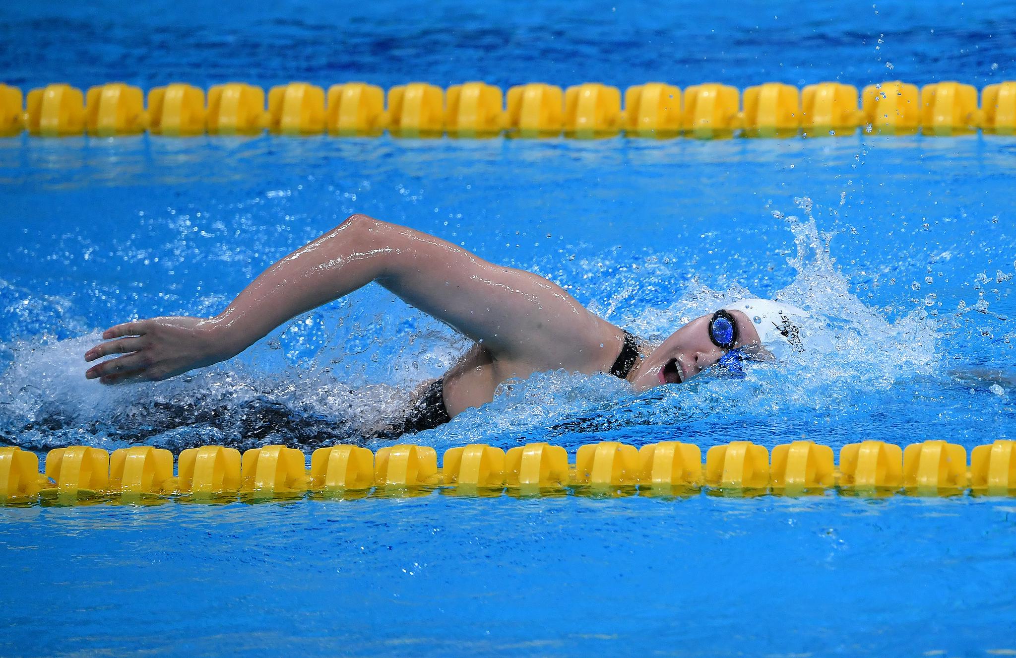 游泳——女子200米个人混合泳预赛赛况