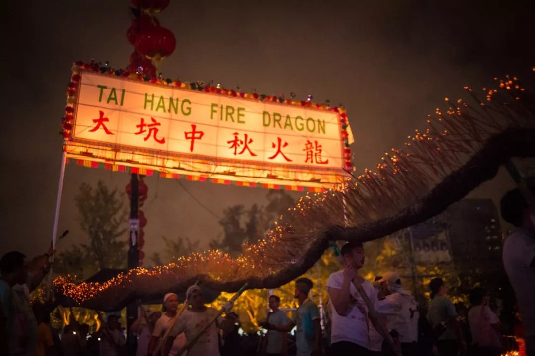 香港大坑舞火龙,延续百余年的中秋民俗