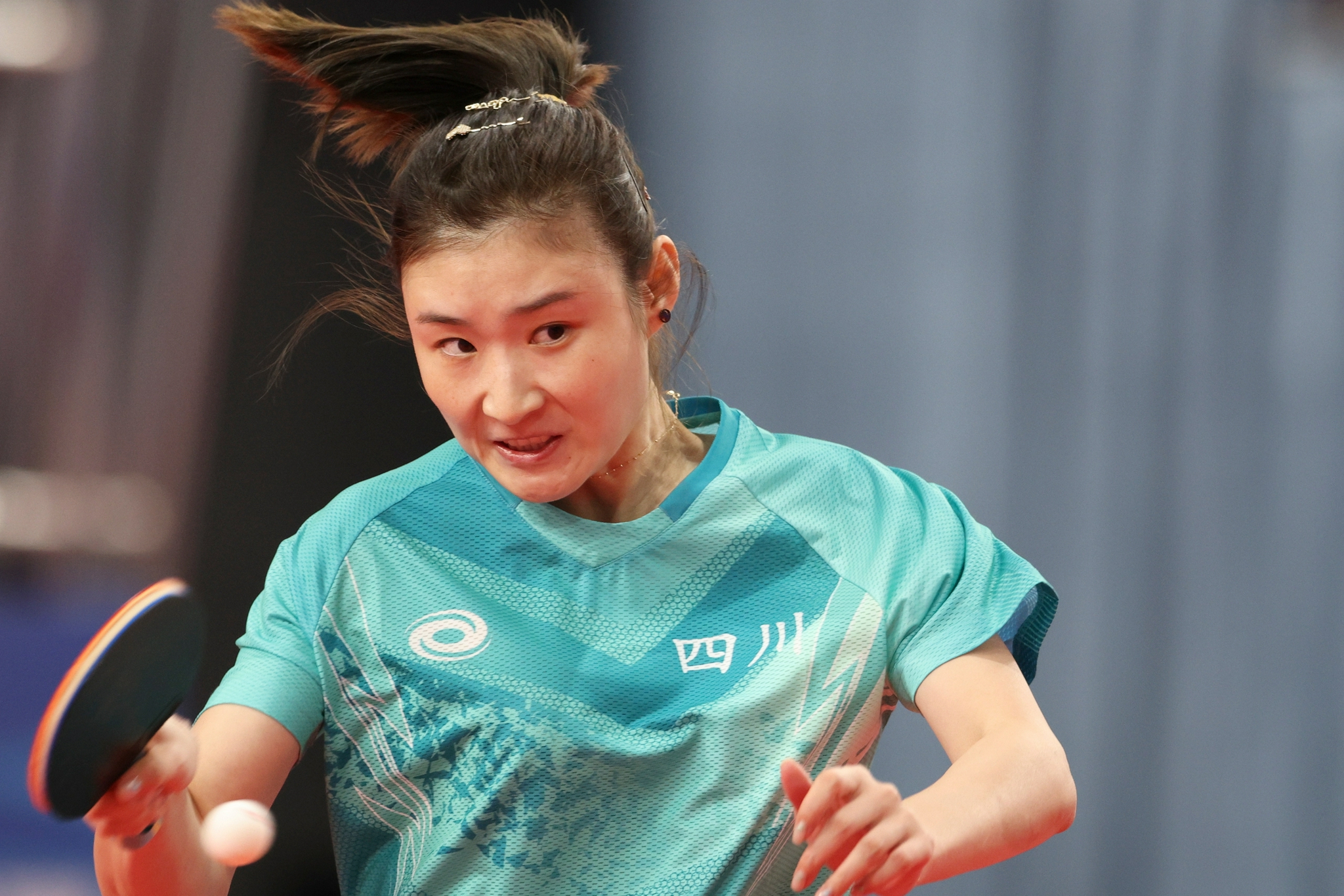 乒乓球——女团:河北队获得铜牌