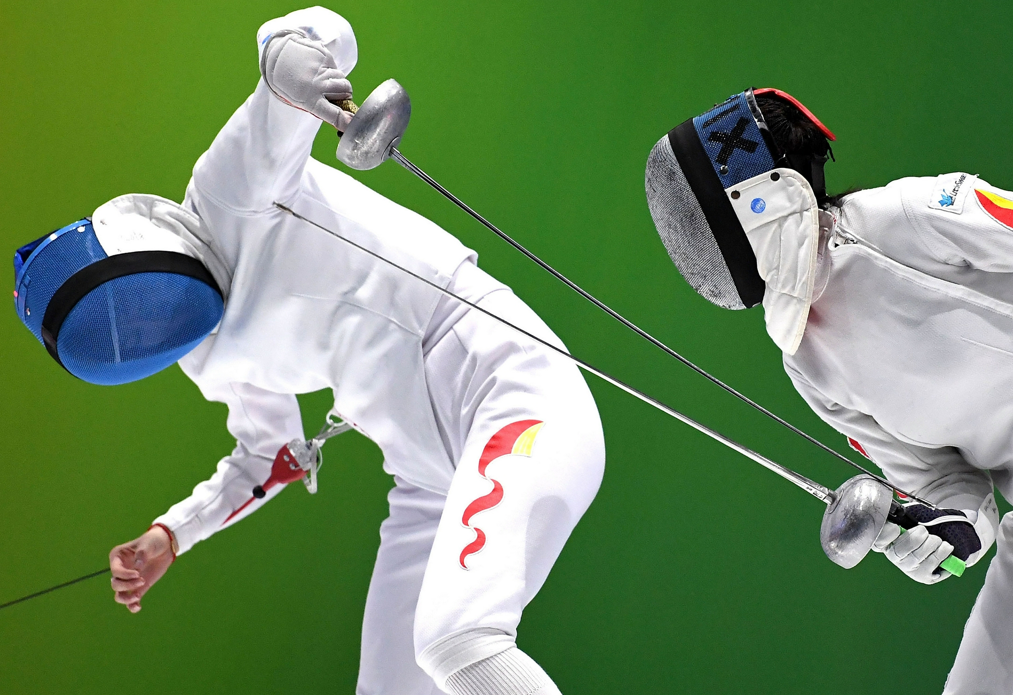 击剑——女子重剑个人赛:孙一文止步四强