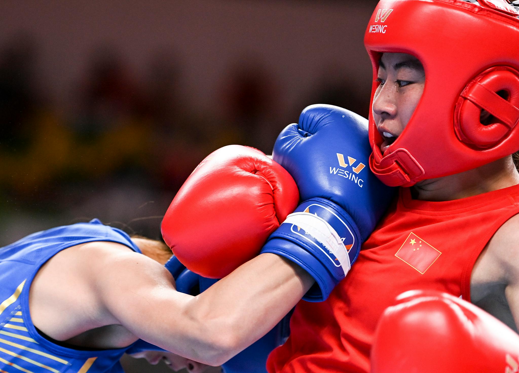 拳击——女子51公斤级:常园夺冠