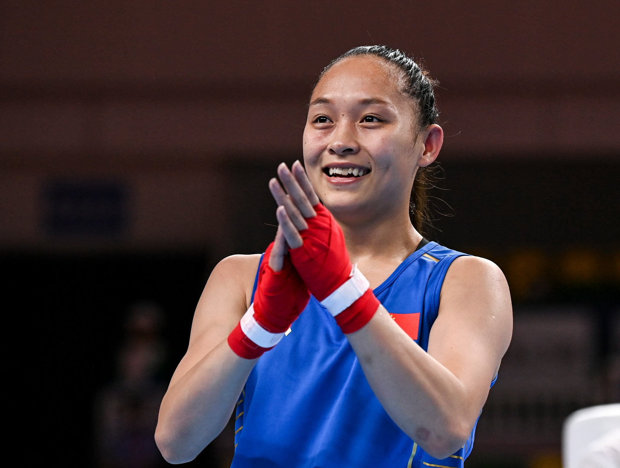 拳击——女子51公斤级:常园夺冠