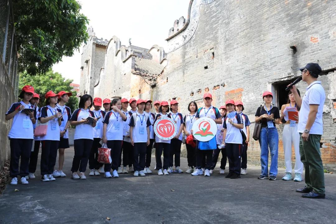 乡村文化振兴广东佛山南庄中学联合南庄片区中学生采风新农村