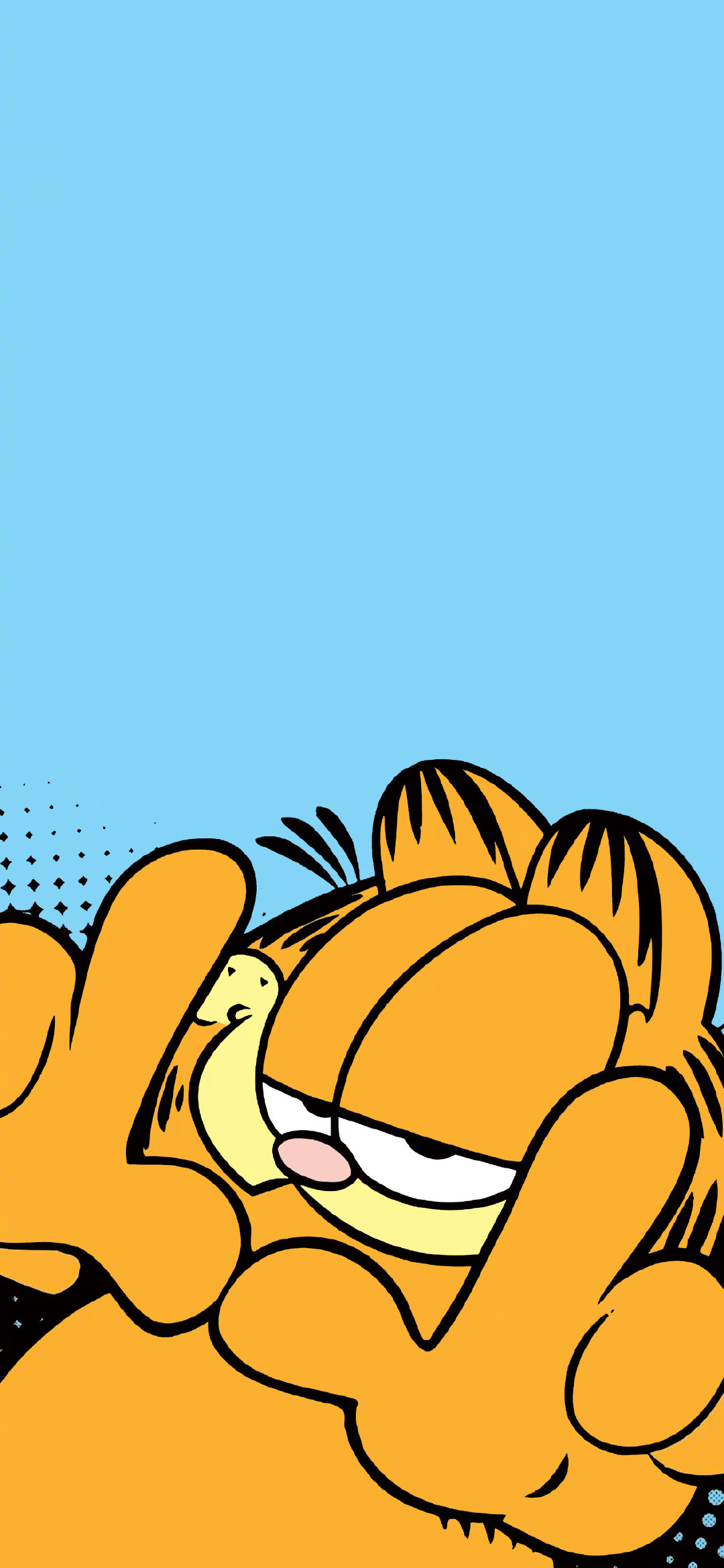 拿图点赞哦加菲猫壁纸