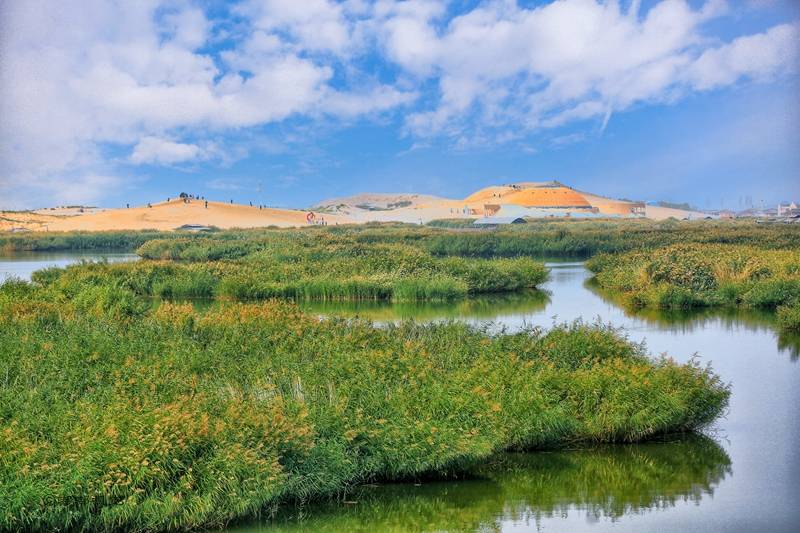 陕西旅游博主带您玩转神奇宁夏走进塞上江南沙湖